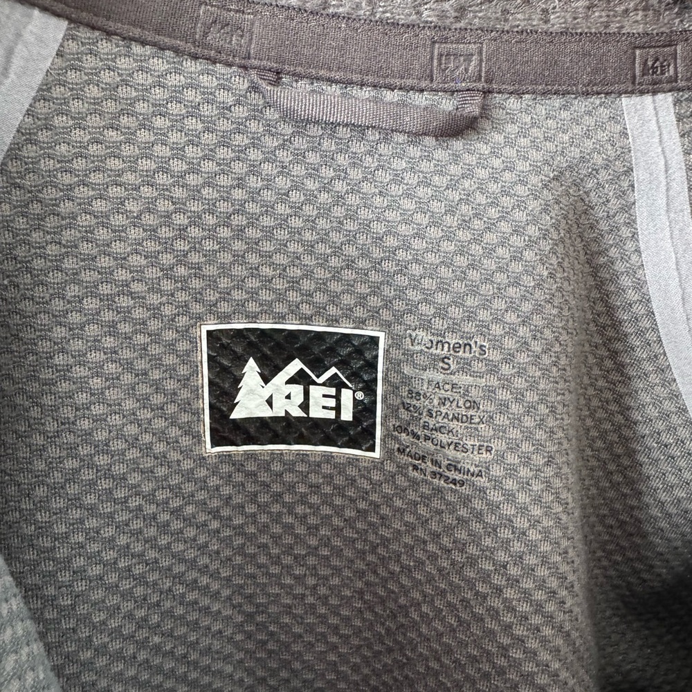 REI Womens Blue Softshell Weaather proof Jacket Coat Small S - Picture 5 of 5